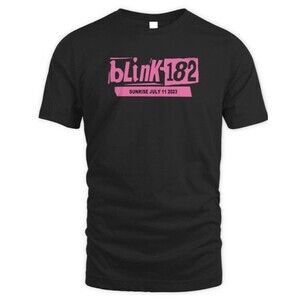 2023 Blink 182 FLA Live Arena Tour T-Shirt L Sunrise Florida Shirt New